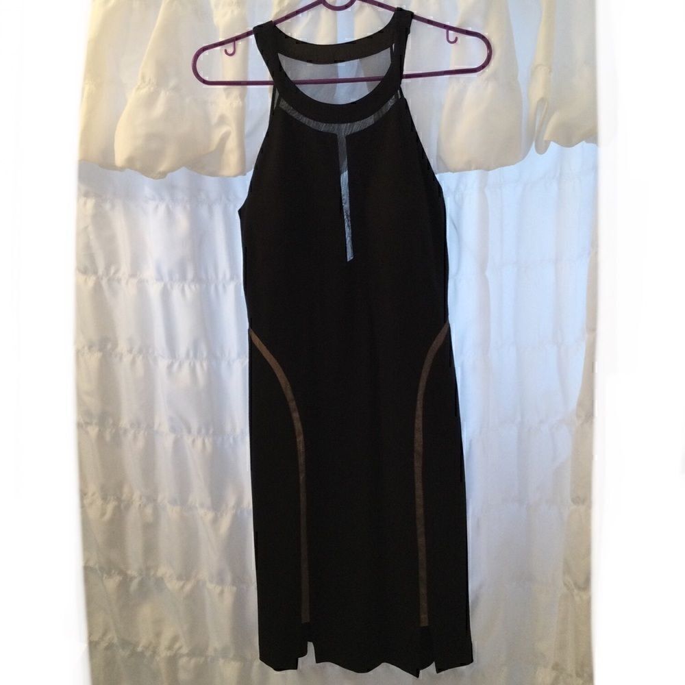 Aidan Maddox Sz 10 Black cocktail dress